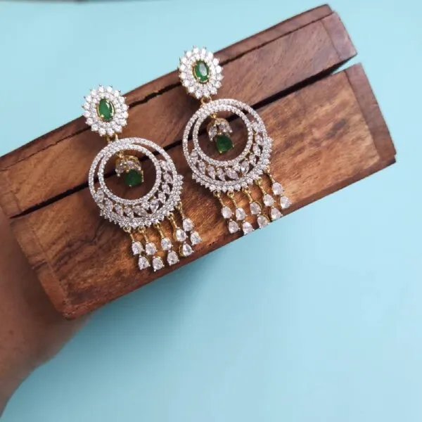 Chandbali Green AD