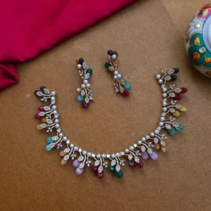 Iris Colorful AD Designer Neckpiece