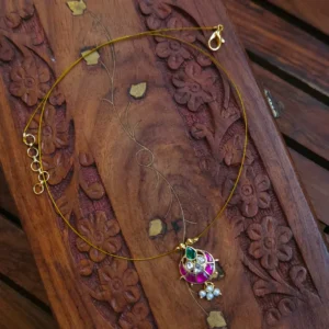 Invisible Kundan Jaadu Necklace