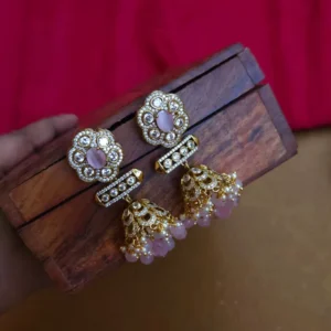 Victorian Floral Bridal Jhumka