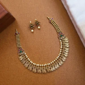 Veda Lakshmi Coin Necklace