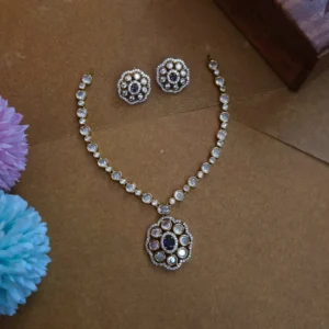 Ziyana AD Necklace - Purple