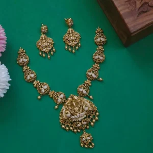Kayal Antique Temple Designer Neckpiece