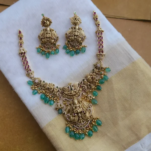 Kalaivani Nagasi Bridal Neckpiece