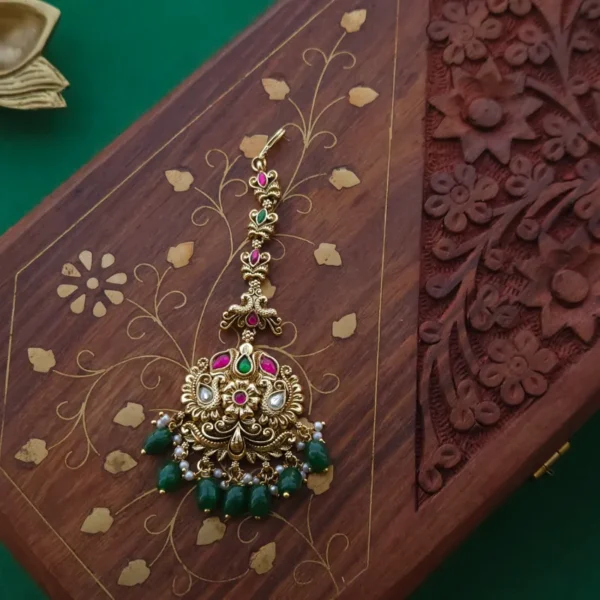 Antique Jadau Tikka