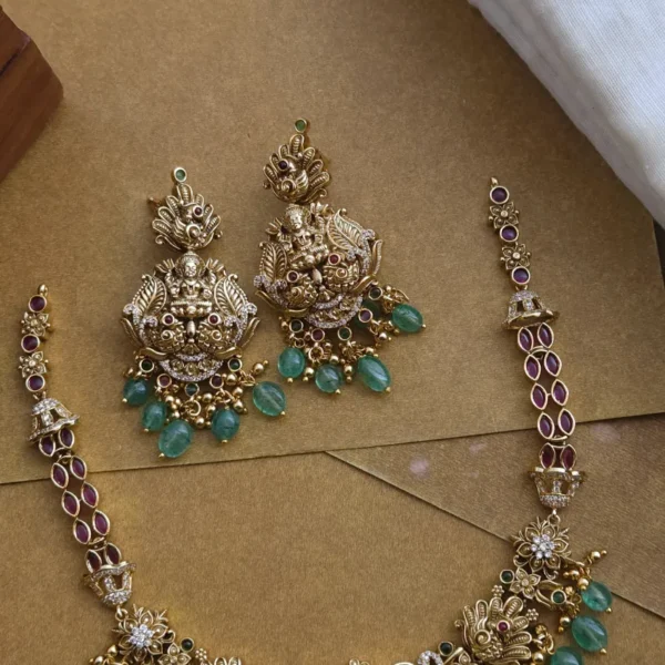 Kalaivani Nagasi Bridal Neckpiece - Image 2