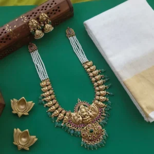 Abinaya Goddess Lakshmi Bridal Haram