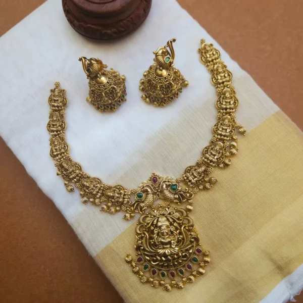 Padmini Nagasi Temple Designer Neckpiece