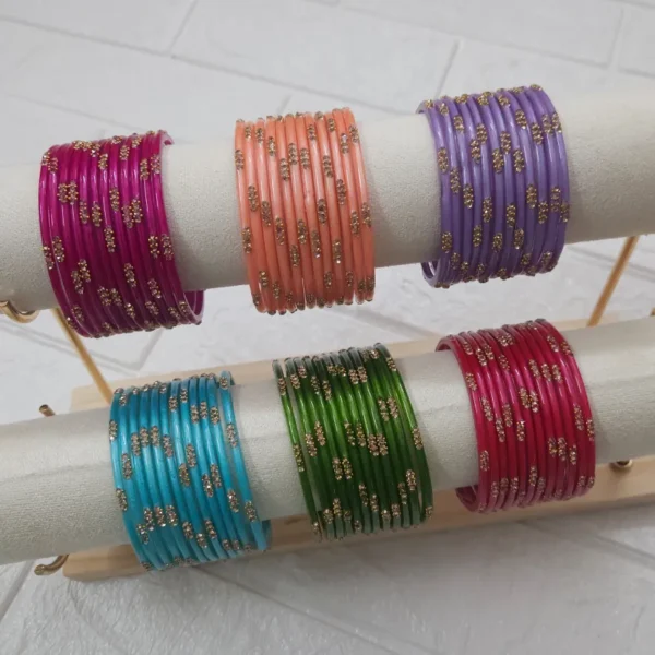 Nira Designer Glass Bangles