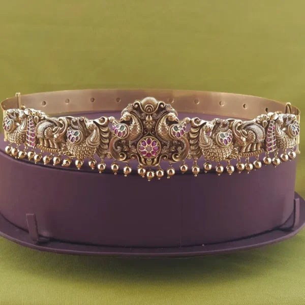 Real Gold Inspired Peacock HipBelt