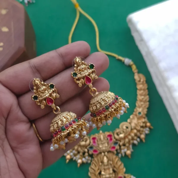 Mythiri Temple Designer Neckpiece - Image 2