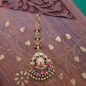 Peacock Jadau Tikka