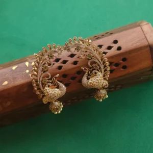 Peacock Earcuff