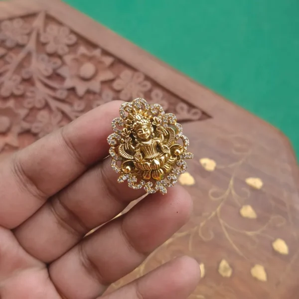 Lakshmi Bridal Finger Ring