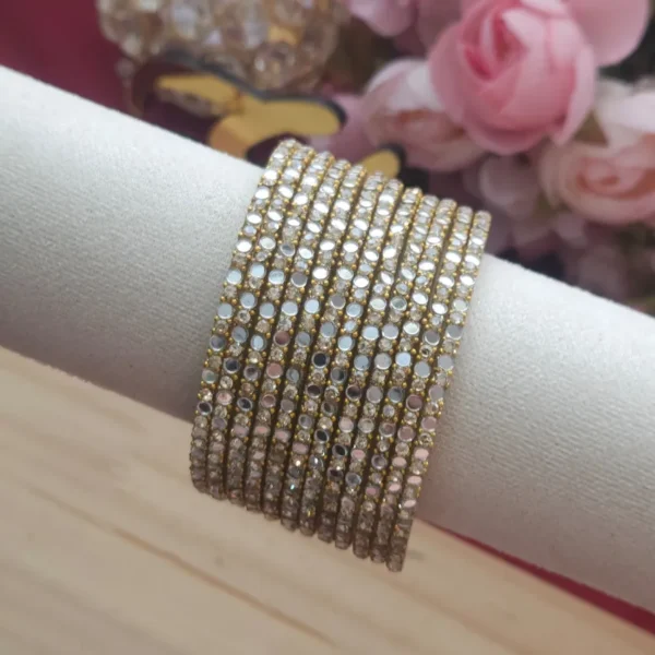 Premium Design Designer Glass Bangles - Image 2