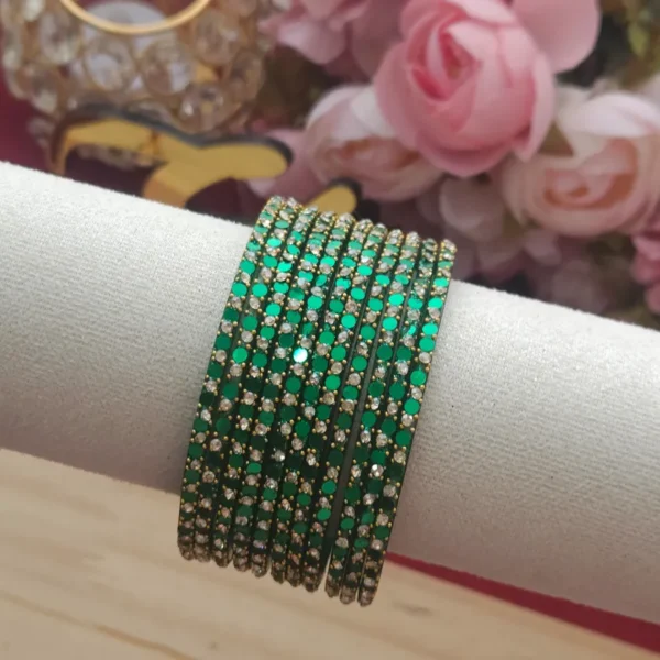 Premium Design Designer Glass Bangles - Image 6