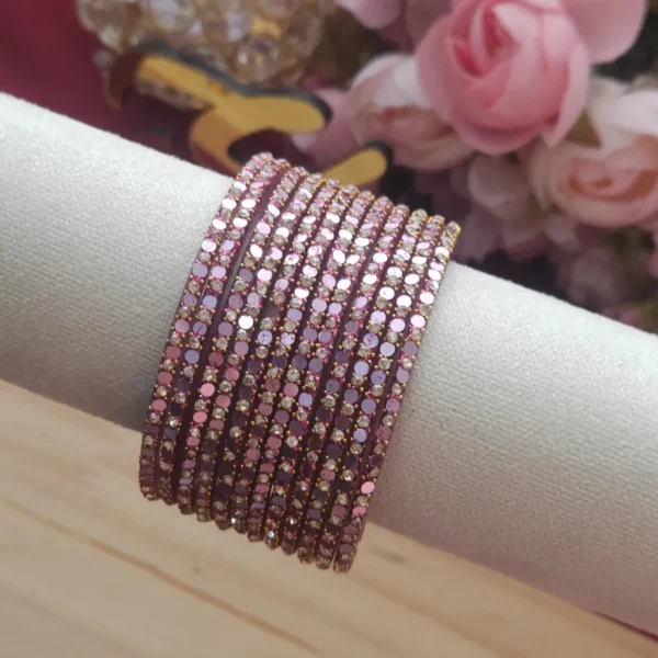 Premium Design Designer Glass Bangles - Image 7