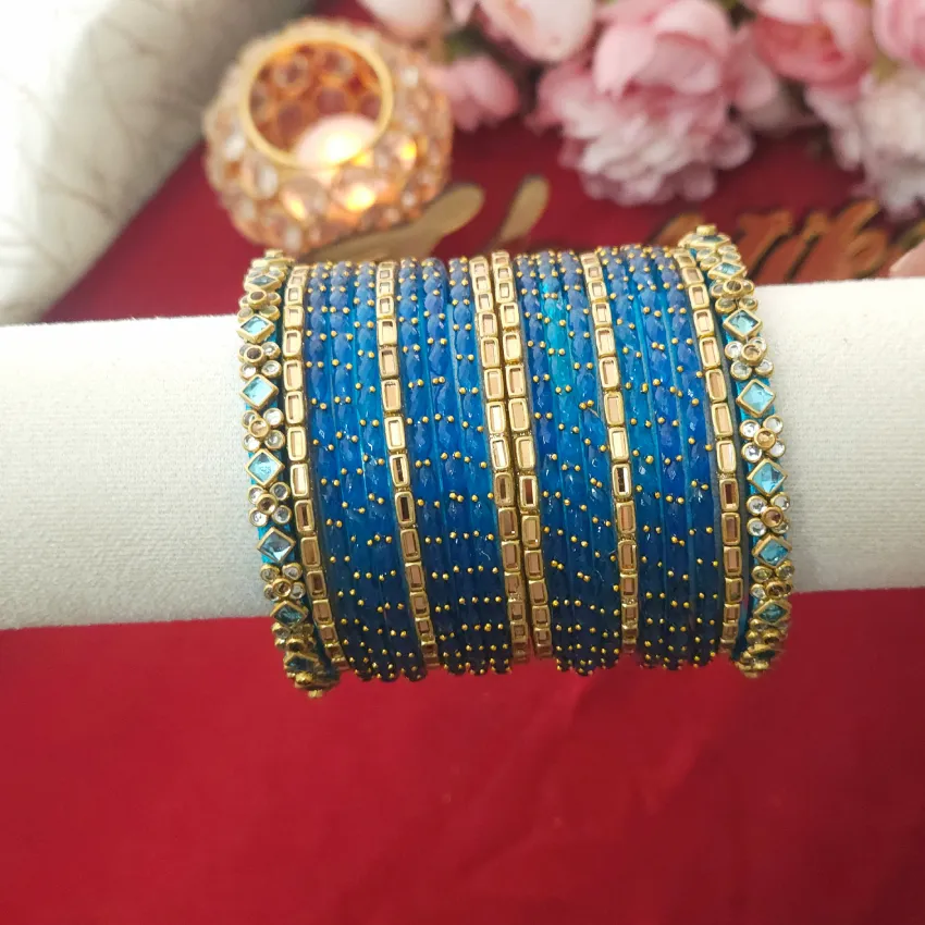 floral-kundan-glass-bangles-mixed-blue